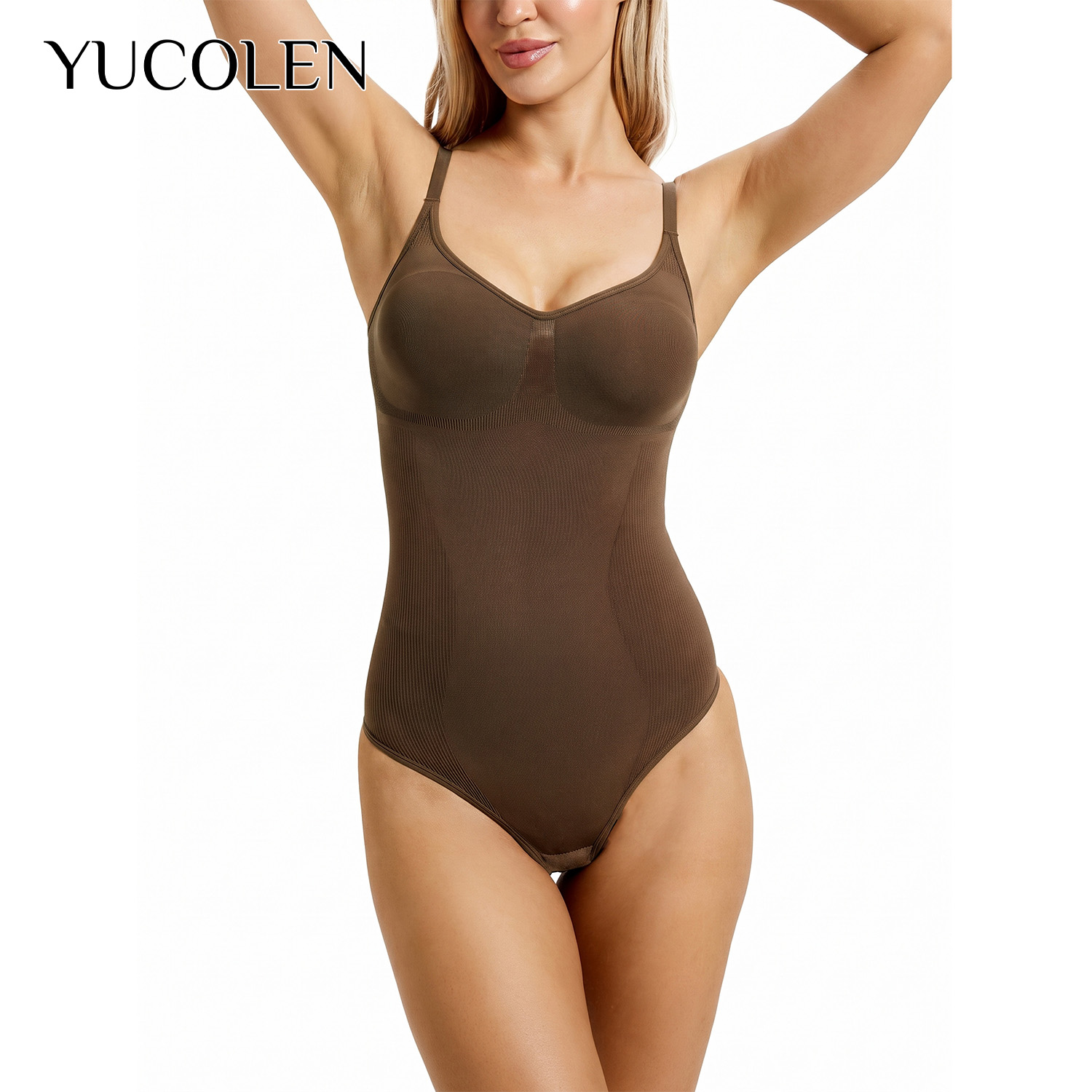 Shapewear Bodysuit Firm - YUCOLEN Body string pour femme à